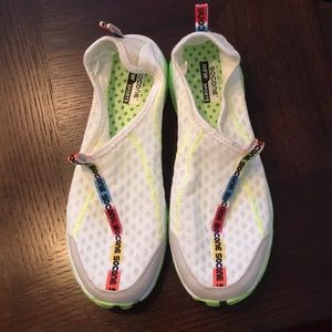 SOCONE Running shoes men’s White, neon yellow